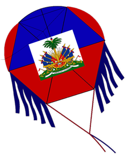 Haitian Flag Kite